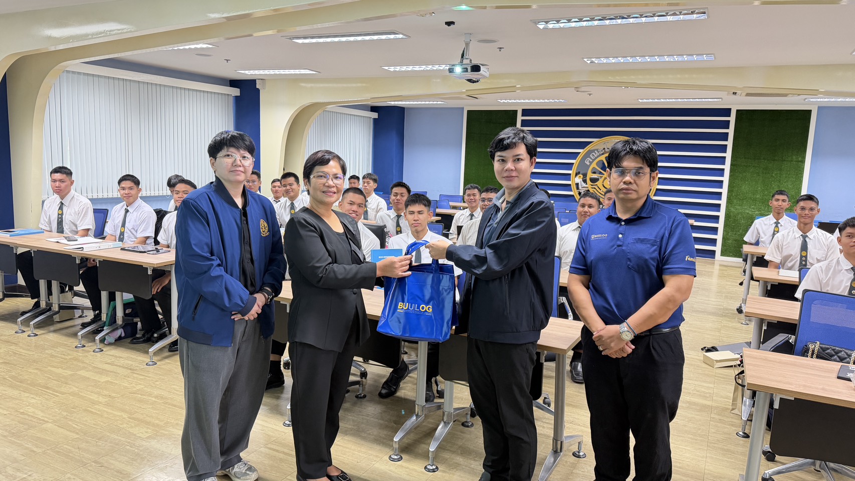 โครงการปัจฉิมนิเทศนิสิตสาขาวิชาวิทยาการเดินเรือ ประจำปีการศึกษา 2568