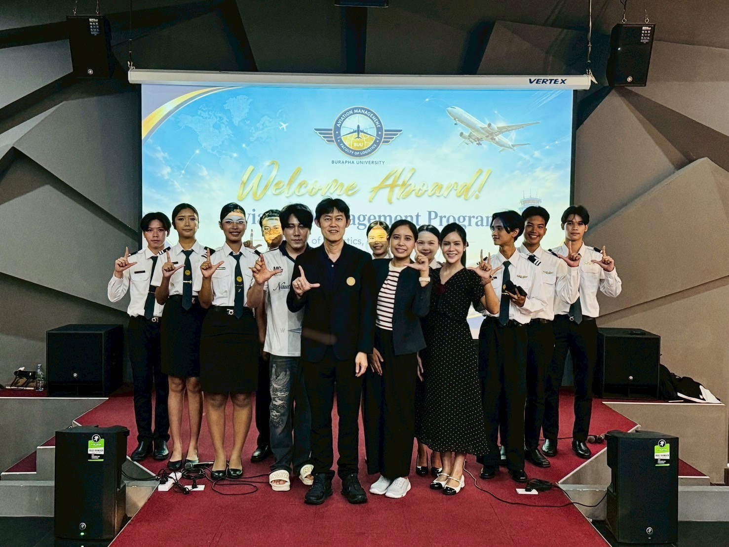 ปฐมนิเทศและพบปะอาจารย์ที่ปรึกษา แขนงการจัดการการบิน ประจำปีการศึกษา 2569