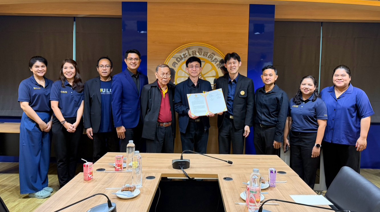 คณะโลจิสติกส์และคณะวิทยาศาสตร์และศิลปศาสตร์ ลงนามความร่วมมือในหลักสูตร สมาร์ทฟาร์มมิ่งและโซ่อุปทานอัจฉริยะ สาขาการจัดการโลจิสติกส์และโซ่อุปทาน
