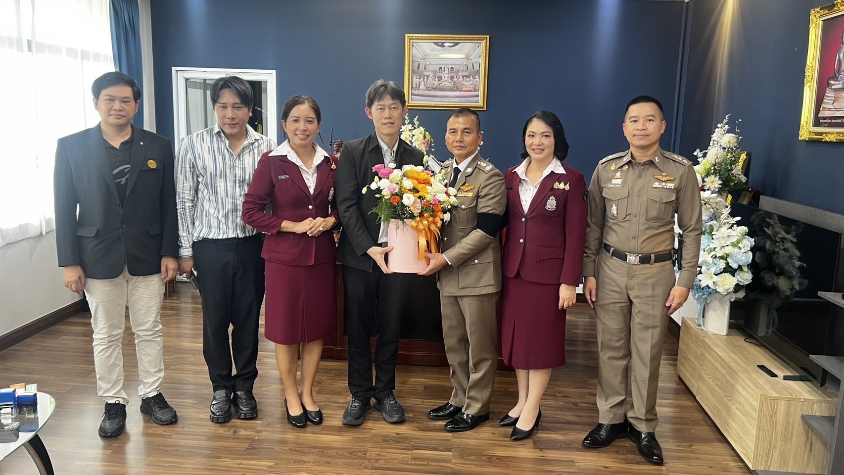 คณะโลจิสติกส์ มหาวิทยาลัยบูรพา ร่วมแสดงความยินดีกับ ผู้บังคับการตำรวจภูธรจังหวัดชลบุรี พร้อมสร้างเครือข่ายความร่วมมือเพื่อชุมชน สังคม และการพัฒนาที่ยั่งยืน
